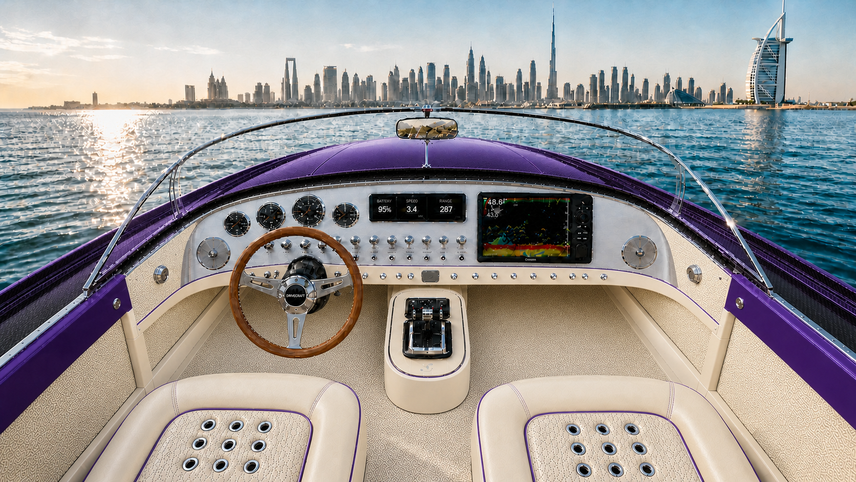 Nouvelle vue du Lessinger Foil 30 à Dubaï